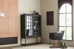 Waterfall Eucalyptus in Black Pot