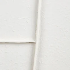 White Abstract Framed Art