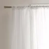 White Carla Sheer Curtain
