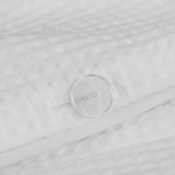 White Collin Collection - 3-Piece Duvet Cover Set