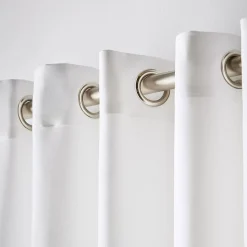 White Dany Panel Curtain