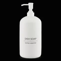 White Dish Soap Dispenser