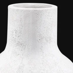 White Floor Vase
