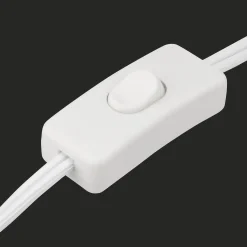 White Heart Shaped Table Lamp