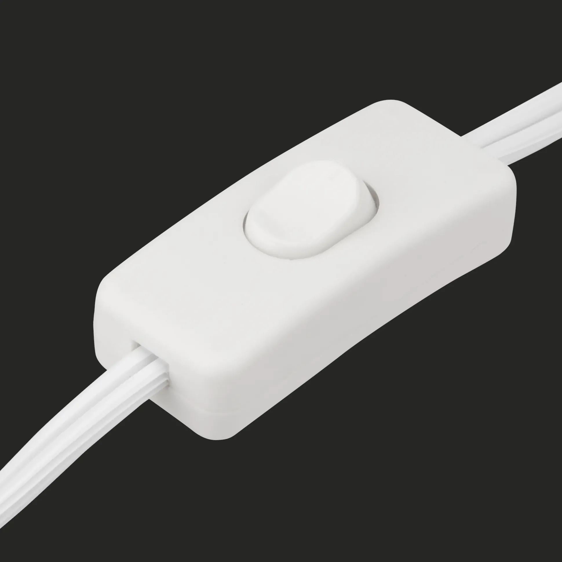 White Heart Shaped Table Lamp