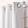 White Kimia Blackout Curtain