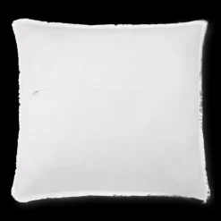 White Kristia Decorative Waffle Pillow