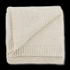 White Lonny Woven Throw