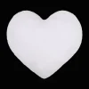 White Wila Heart-Shaped Decorative Pillow
