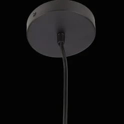 Wood & Rattan Ceiling Lamp