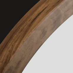 Wood Frame Arch Mirror