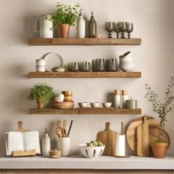 Wood Paper Towel Holder