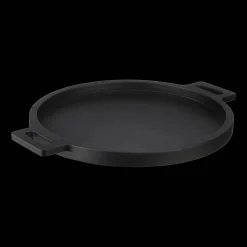 Wood Round Tray with Handles