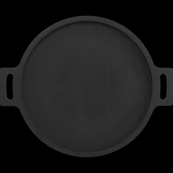 Wood Round Tray with Handles