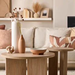 Wooden Round Coffee Table