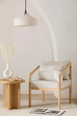 Wooden Round Side Table