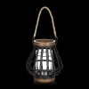 Wood-Like & Metal Lantern